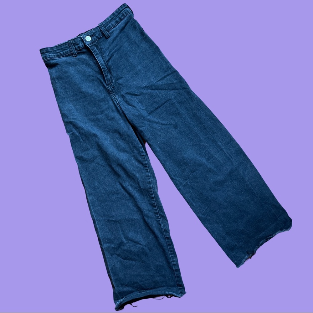 5/25$ Super high waisted black jeans | Sweet denim